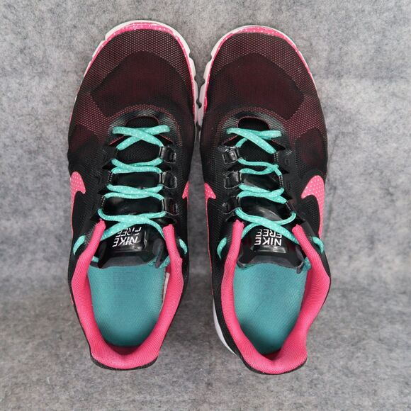 Nike Shoes Womens 8 Athletic Trainers Free 3.0 Advantage Running Sneaker Black - Picture 6 of 13